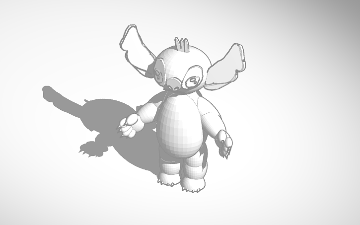 3D design stitch-Lilo and stitch- - Tinkercad