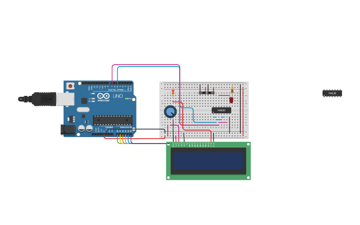 Circuit design mini Project | Tinkercad
