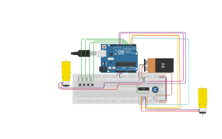 Circuit design 7th week assignment | Tinkercad