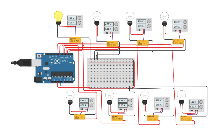 Auto Lab Schematic Circuit design Auto Lab 10 1 | Tinkercad