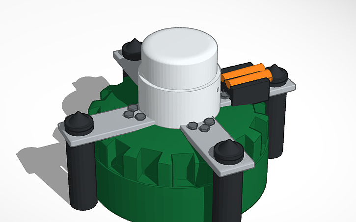 3D Design Fuze Cluster Charge Tinkercad