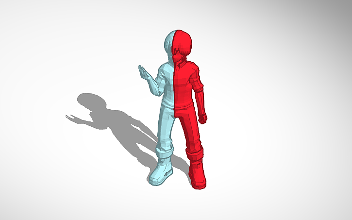 shoto todoroki 3d model