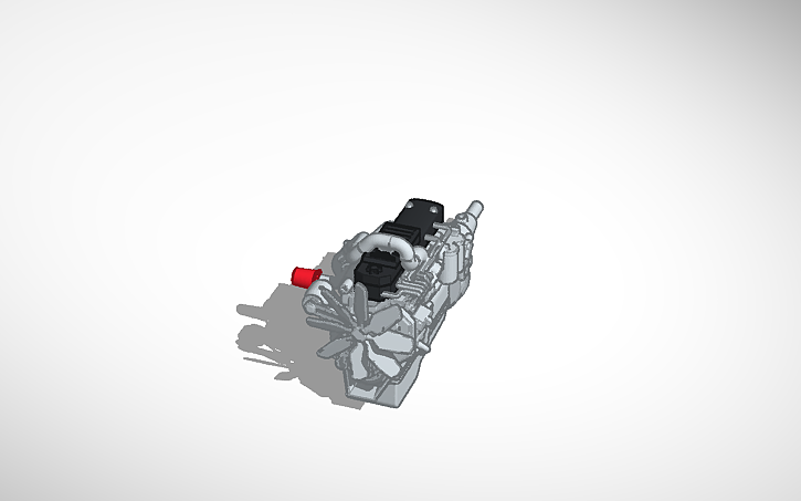 3D design 6.7L Cummins Turbo Diesel | Tinkercad