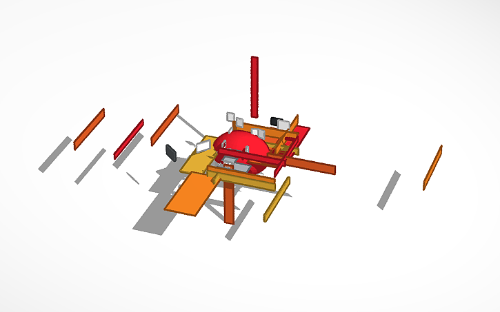 3D design I ruined rice's room - Tinkercad
