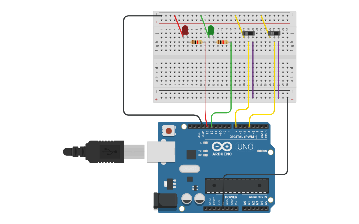 Circuit design Slide Switch | Tinkercad