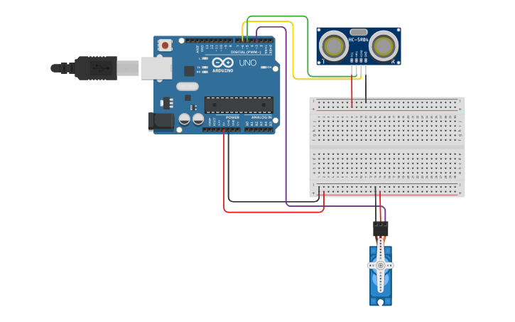 Circuit design Esteira Alfa 4MTA | Tinkercad