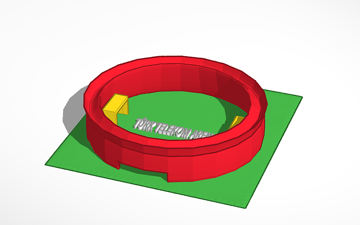 Turk Telekom Arena Tinkercad