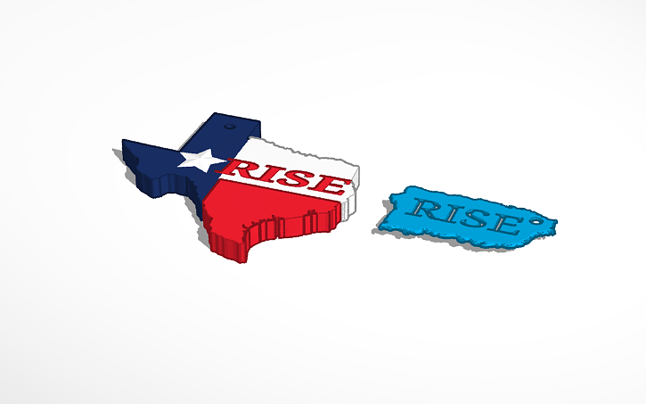 3D design Copy of TEXAS - Tinkercad