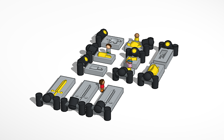 3D design Copy of The forge | Tinkercad
