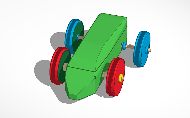 3D Design CO2 Car Tinkercad