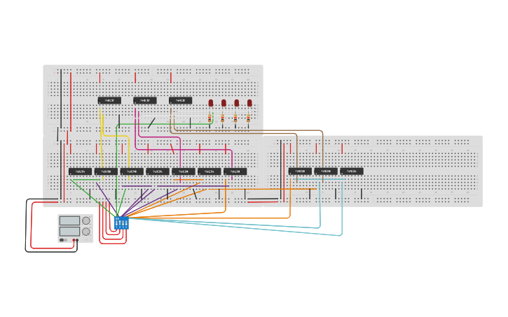 Circuit design Lab 5 Task 1 | Tinkercad