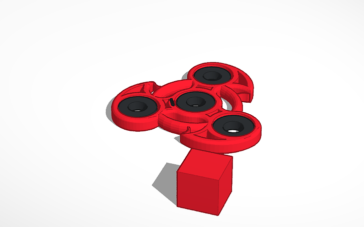 3D design fidget - Tinkercad