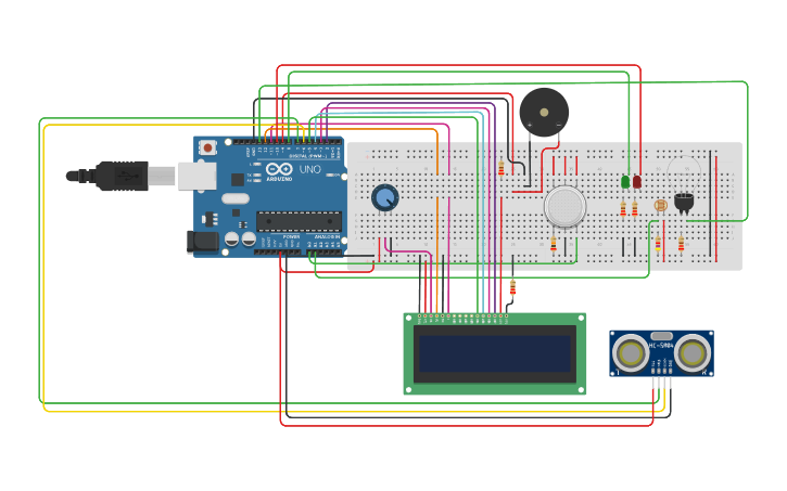 Circuit design Project - Tinkercad