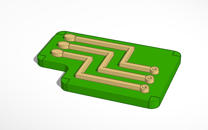 3D Design Electronic Circuit Tinkercad