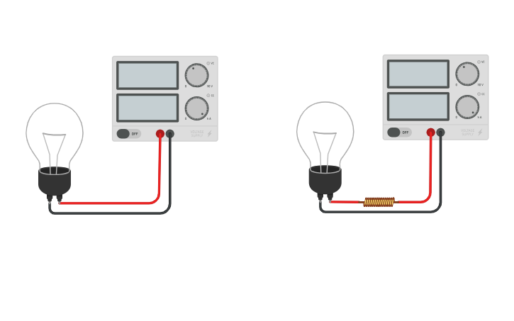 Circuit design Inductor - Tinkercad