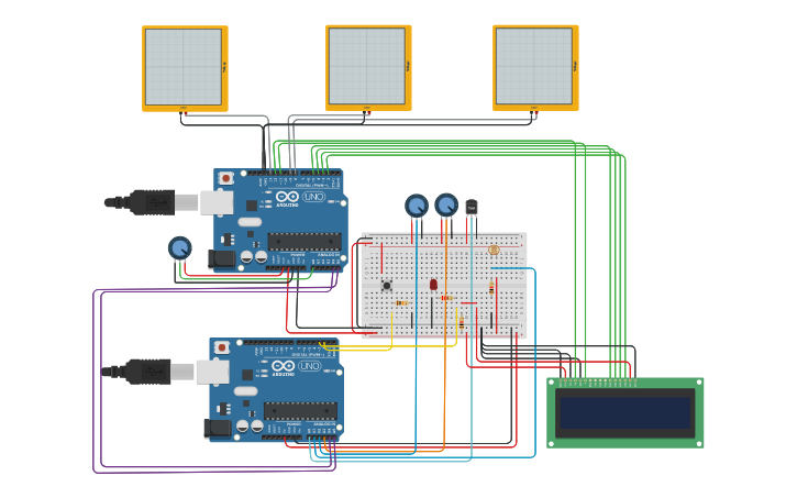 Circuit design Embeded Systems - Tinkercad