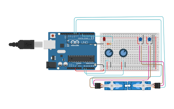 Circuit design 29 | Tinkercad