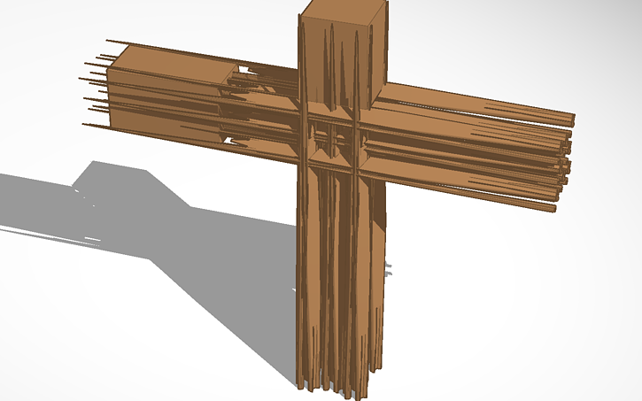 3D design Cross | Tinkercad