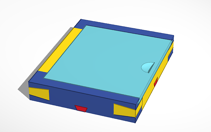 3D design Playing Card Box | Tinkercad