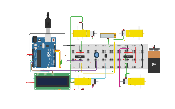 Circuit design cPractica_5(final) | Tinkercad