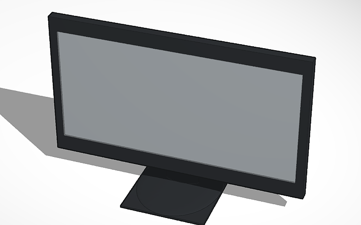 3D design Monitor - Tinkercad