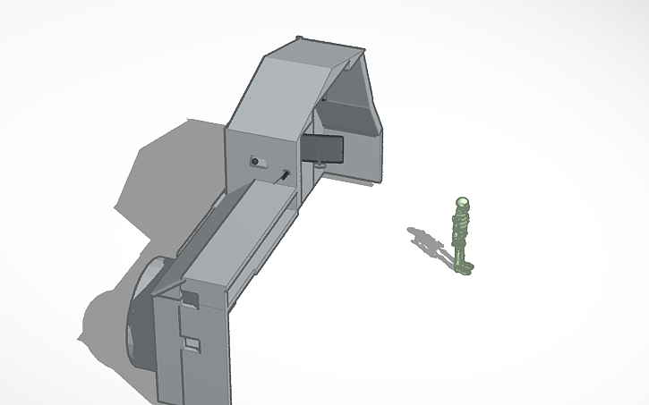 3D design killdozer V2 - Tinkercad
