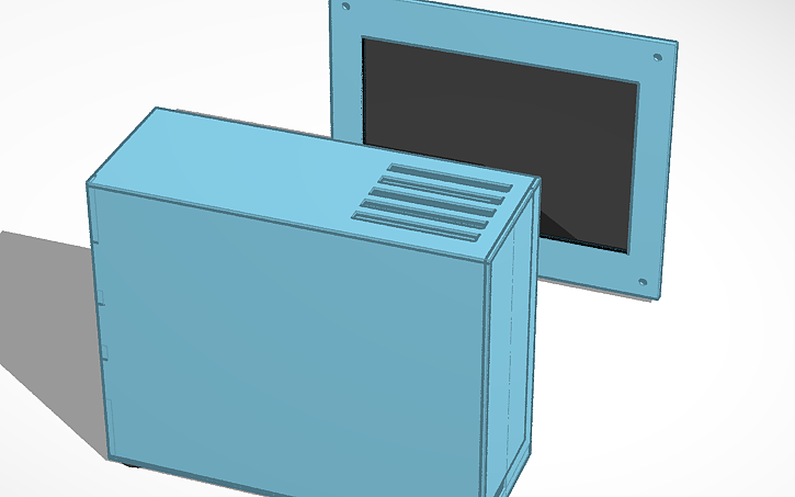 Cad Mini Computer 3D design Mini PC - Tinkercad