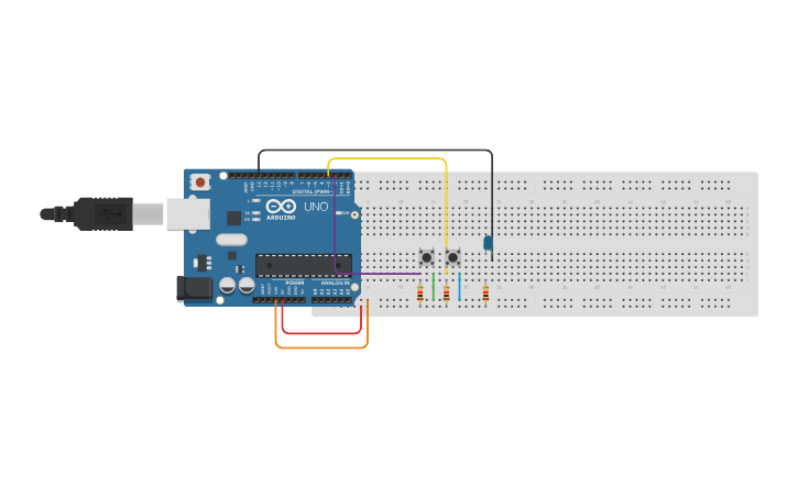 Circuit design Arduino 2 - Tinkercad