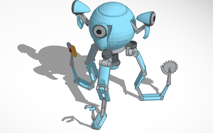 Mr Handy Fallout 4 Tinkercad