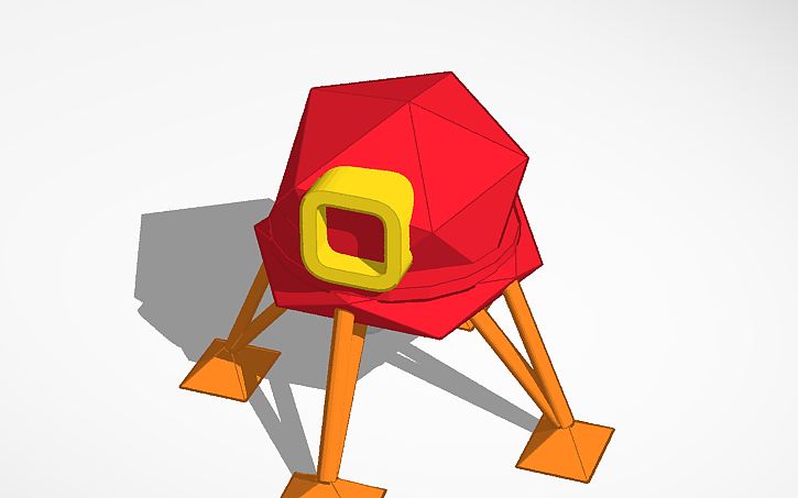 3D design Stellar Lunar Lander - Tinkercad