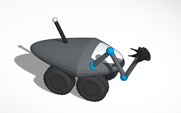 3D design Rover - Simon et Tom - Tinkercad