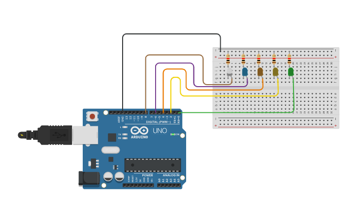 Circuit design Tarea Informatica - Tinkercad