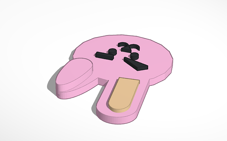 3D design cooky BT21 - Tinkercad