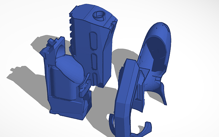 3D design Quest Gun | Tinkercad