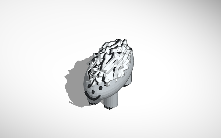 3D design Hedgehog | Tinkercad