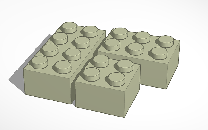 3D design LEGO Bricks | Tinkercad