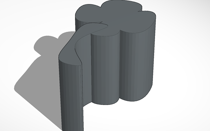 3D design Clover - Tinkercad