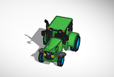 3D design tractor | Tinkercad