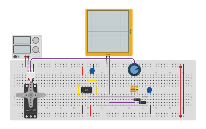 Circuit design Test 4 A | Tinkercad