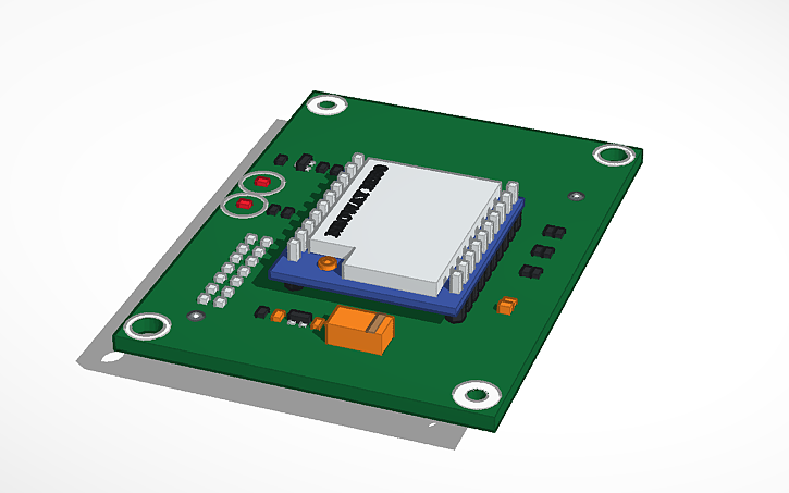 3D design GSM MODULE NEOWAY M590 - Tinkercad