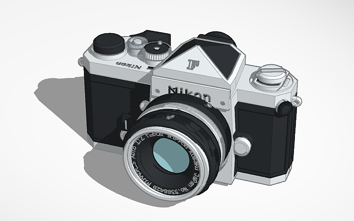 3D design Camera Model with Description - Tinkercad
