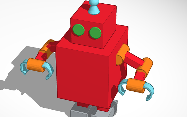 3D design Robot - Tinkercad