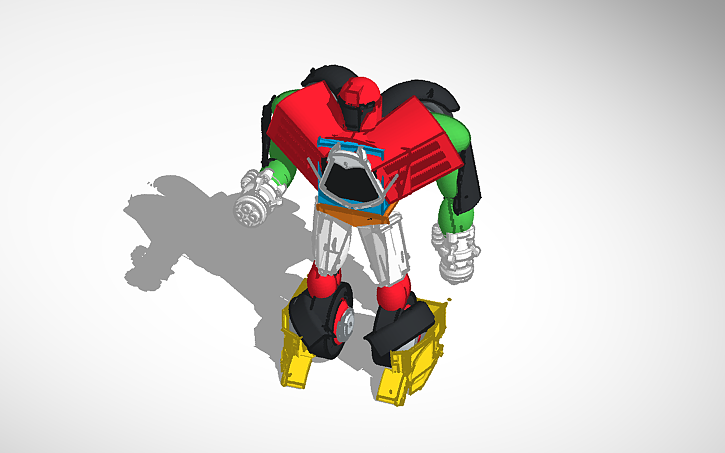 3D design tobot - Tinkercad
