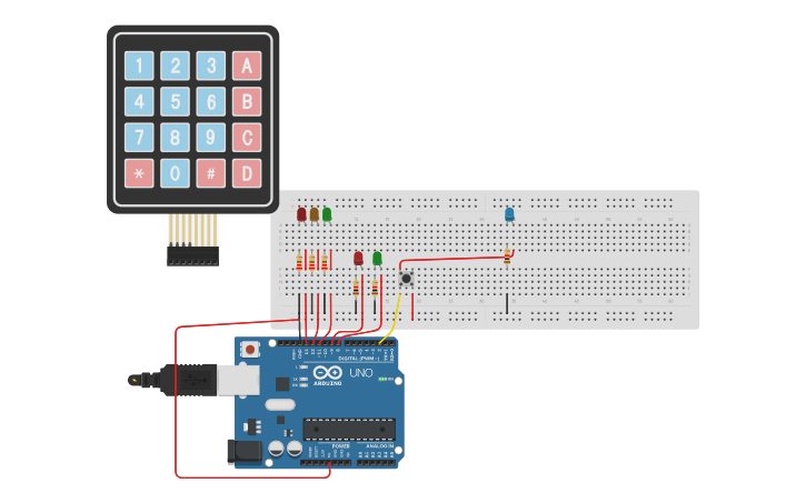 Arduino Diode Connection Circuit design Arduino Diodes - Tinkercad