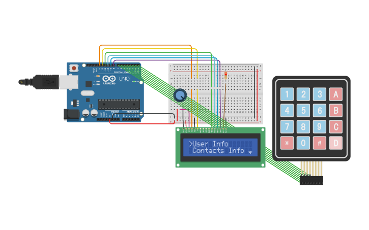 Circuit design user and contact - Tinkercad