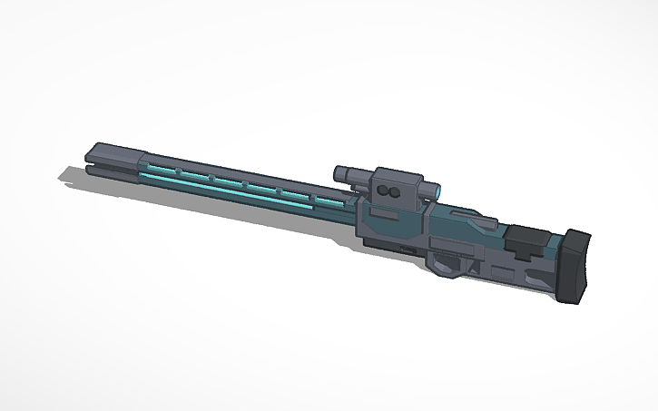 3D design TDS rangers railgun (Tower Defense Simulator) | Tinkercad