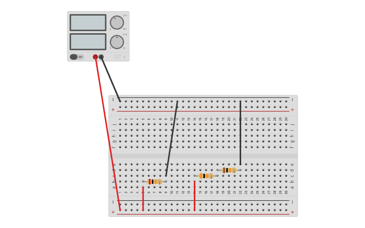 Circuit design Lab 1 - Circuit 4 - Tinkercad