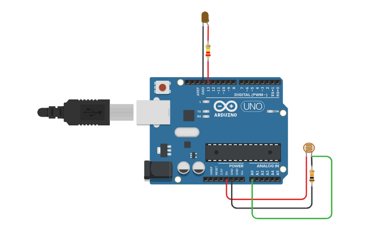 Circuit design Ejemplo Practica 6 | Tinkercad
