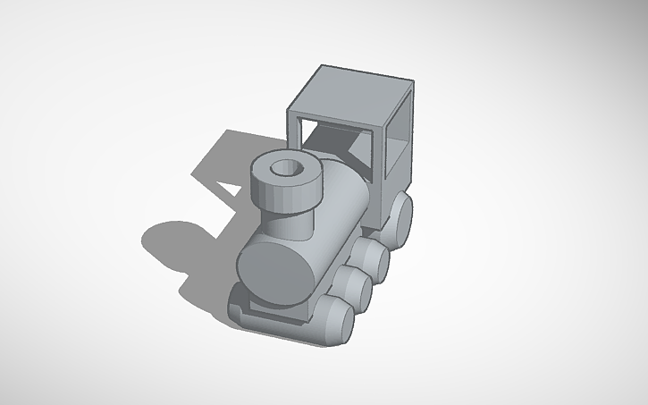 3D design train - Tinkercad