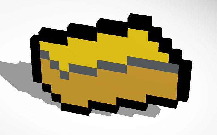 Minecraft Gold Text Minecraft Gold Ingot Pixel Art